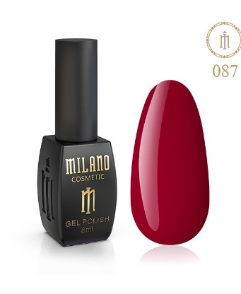 ГЕЛЬ ЛАК MILANO 8 МЛ № 087 гелевий лак для манікюру для LED лампи красивий манікюр