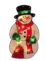 Снеговик светодиодный рождественский украшение окон bensons