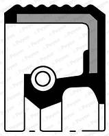 Сальник гумометалевий ДИФ REN/DAC/NISS BASLDRWX7 40X55X8/13 ACM NA5486