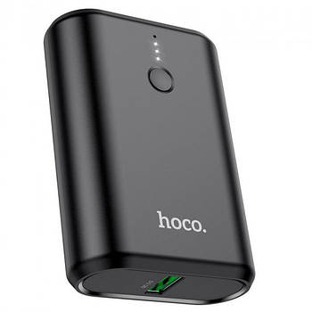 Зовнішній акумулятор (power bank) Hoco Q3 Mayflower PD20W+QC3.0 10000 mAh black