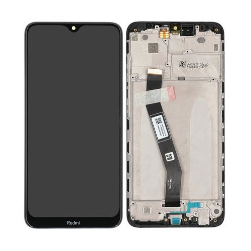 Дисплей Xiaomi Redmi 8/Redmi 8A у зібраному вигляді із сенсором і рамкою Midnight Black (оригінал завод)