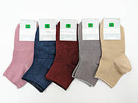 Носки женские без резинки носки стрейчевые Montebello 36-40 12 пар/уп микс цветов