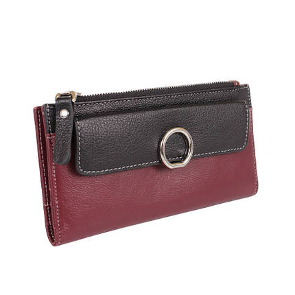 Гаманець de sse LC14331-R10-08 Бордовий, фото 1