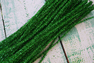 Синельний дріт колір зелений металік