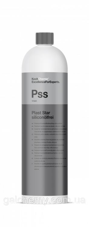 Plast Star siliconölfrei догляд за гумою, пластиком, без силікону 1 л