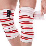 Еластичний бинт на коліно для присідань Zelart SB-167076 1 шт, фото 3