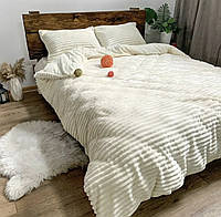 Велюровое постельное белье Шарпей евро комплект/теплое постельное белье