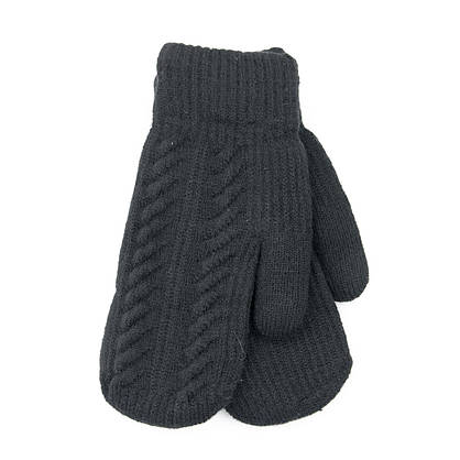 Оптом рукавиці жіночі вовняні зимові з махровою підкладкою (арт. 23-5-70), фото 4