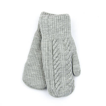 Оптом рукавиці жіночі вовняні зимові з махровою підкладкою (арт. 23-5-70), фото 2