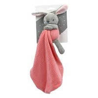 Іграшка-обіймашка "Кролик" рожевий 36 см, на планш. 16*12см, ТМ Tulilo, Польща