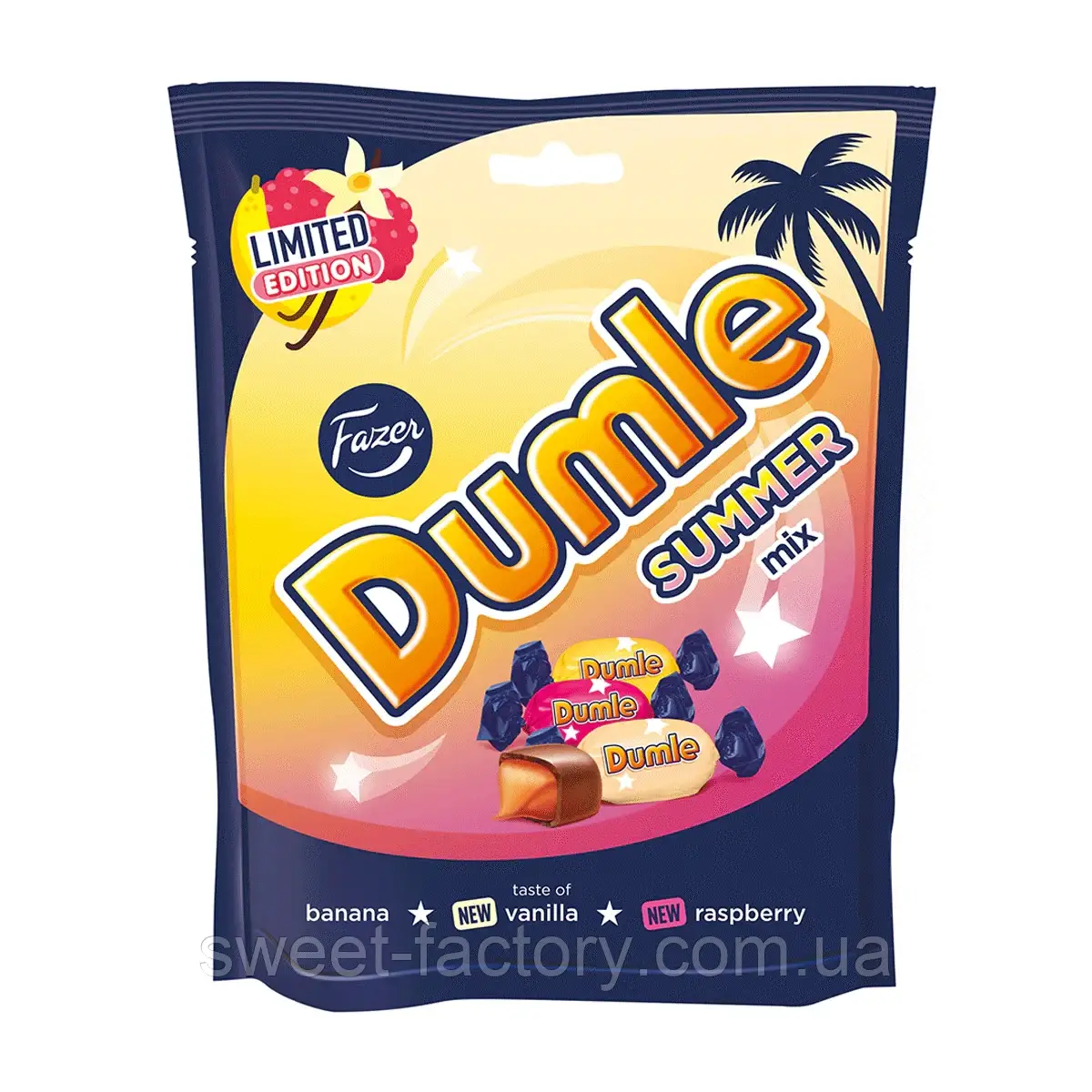 Ірис Fazer Dumle Summer Mix 180g