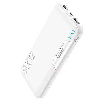 Зовнішній акумулятор (power bank) Hoco J82 Easylink 10000 mAh white