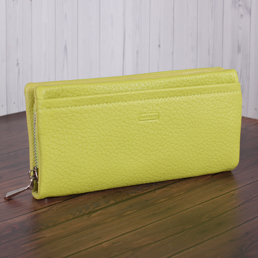 Гаманець C-8998-lime green Лаймовий