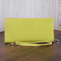 Гаманець C-8998-lime green Лаймовий, фото 3