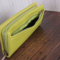 Гаманець C-8998-lime green Лаймовий, фото 4