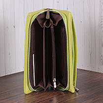 Гаманець C-8998-lime green Лаймовий, фото 5