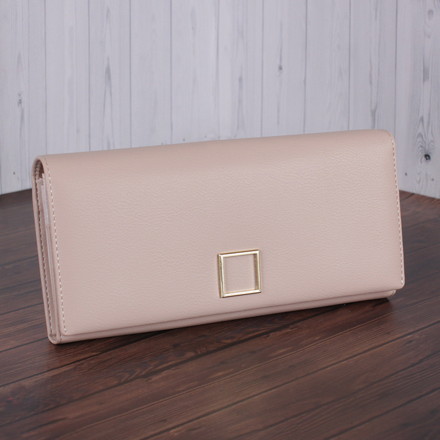 Гаманець C-3700A-apricot Кремовий