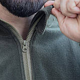 Кофта Gen4 з капюшоном Хакі FLIS, фото 6