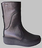 Чоботи зимові жіночі на танкетці від виробника БM21-757-2, фото 6