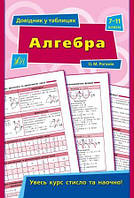 Посібник у таблицях: Алгебра 7-11 класі 23,5*16,5 см, Україна, ТМ УЛА