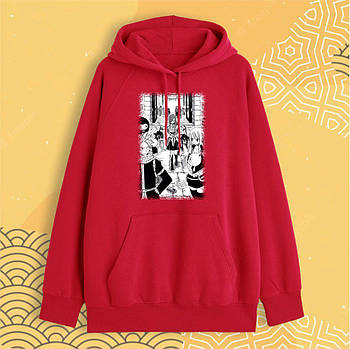 Худи "Фейри Тейл (Fairy Tail)" Manga - Красный - XS