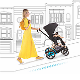 Шассі ePriam & каркас Cybex, Chrome Black, фото 9