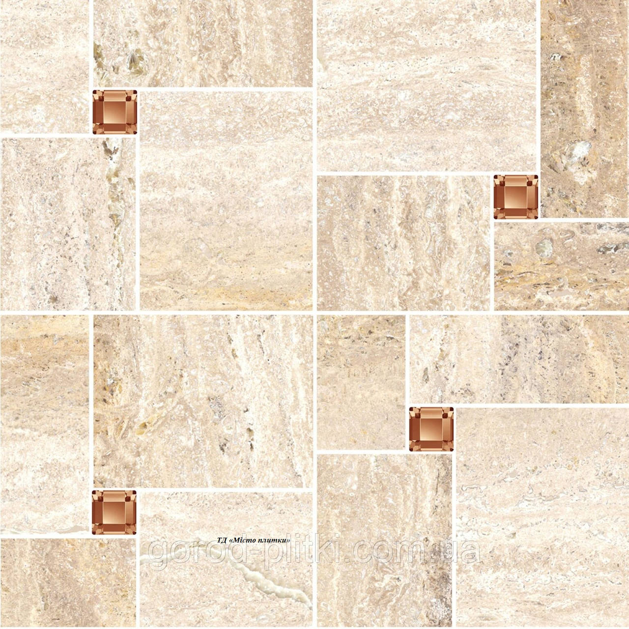 Ceramika Konskie Izmir Mosaic Rect 30х30, фото 1