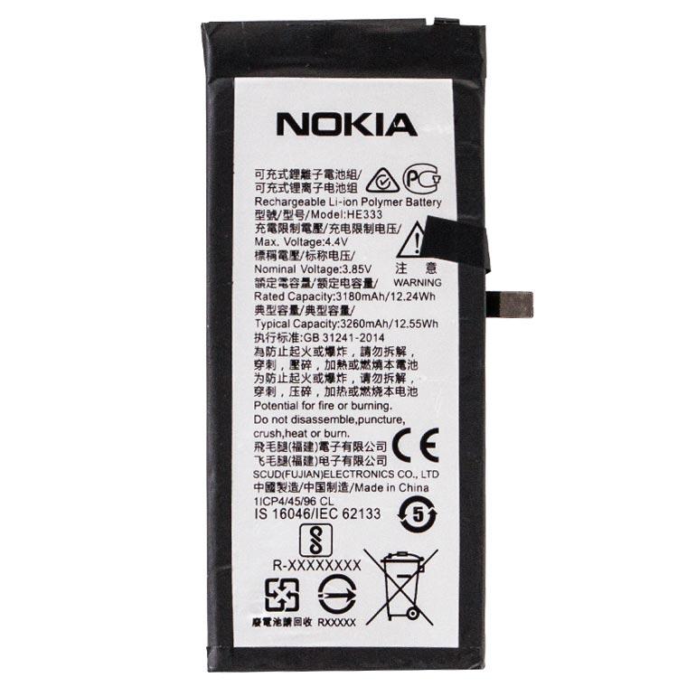 Акб nokia 8 dual sim he333, фото 1
