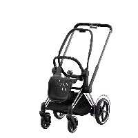 Шассі ePriam & каркас Cybex, Chrome Black