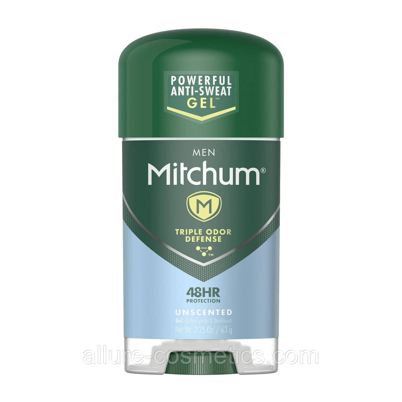 Гелевий дезодорант Чоловічий Mitchum Men Clear Gel Antiperspirant Deodorant, Unscented 63 гр, фото 1