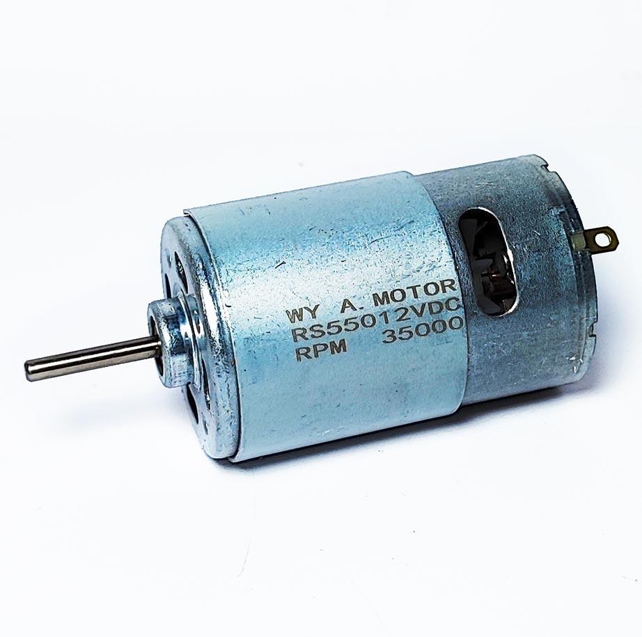Мотор 550 12V 35000 обертів для редуктора дитячого електромобіля ...
