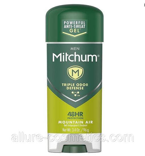 Гелевий дезодорант Чоловічий Mitchum Men Clear Gel Antiperspirant Deodorant Mountain Air 96 г, фото 1