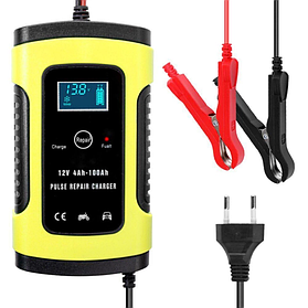 Зарядний пристрій 12V потужністю 6 Ah для акумуляторів різних видів з дисплеєм