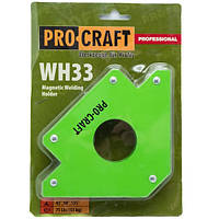 Магнитный угольник для сварки Procraft WH33