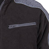 Куртка флісова REIS POL-POLAREX GBE темно-синьо-бежева, фото 5