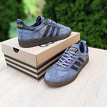 Чоловічі кросівки Adidas Spezial (сірі) короткі повсякденні універсальні демі кеди О11036 mood