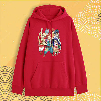 Худи "Фейри Тейл (Fairy Tail)" Fairy Tail - Красный - XS