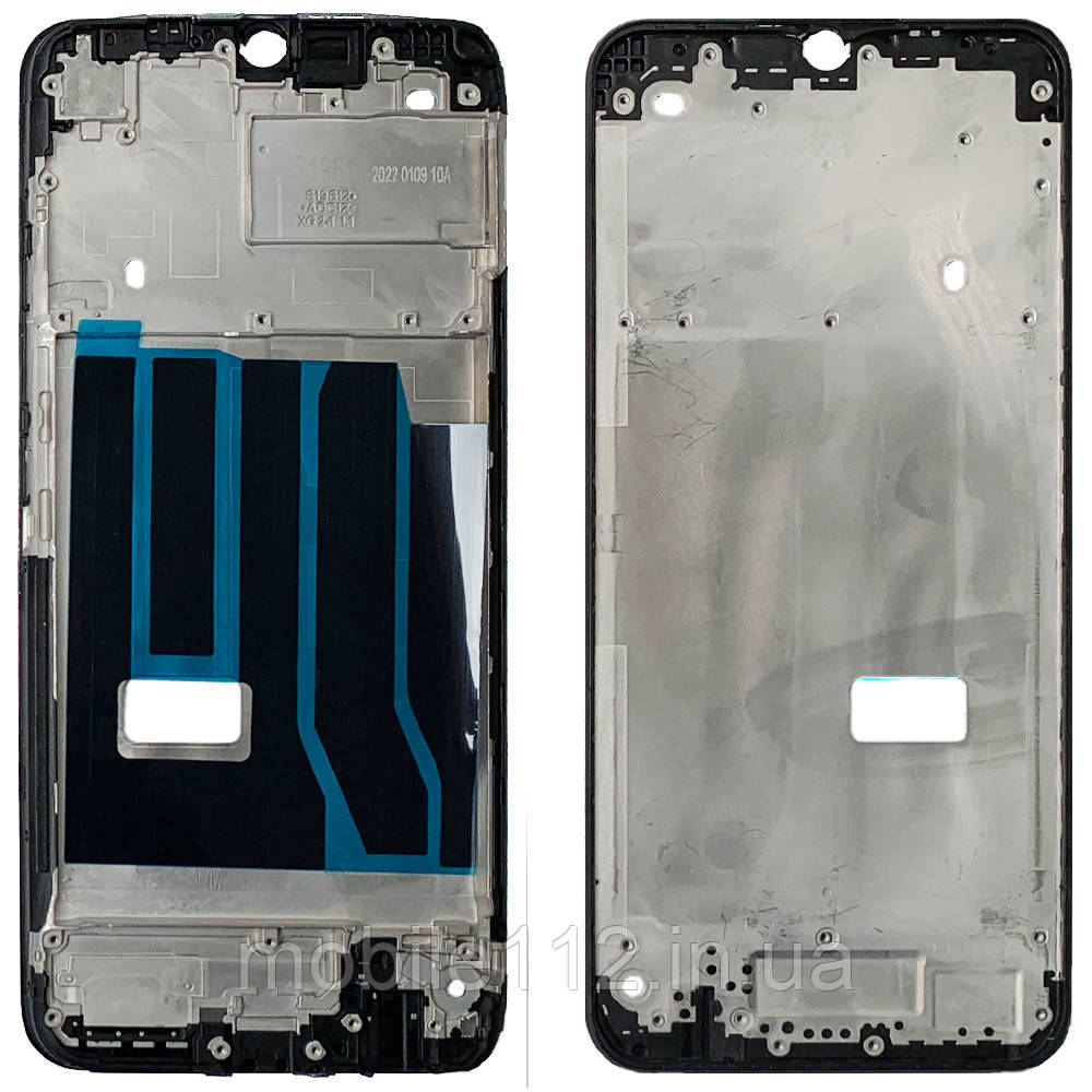 Рамка дисплея Realme C21Y (чорна), фото 1