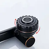 Універсальний поворотний змішувач для ванної кімнати кухні змішувач трансформер для гарячої та холодної води, фото 6