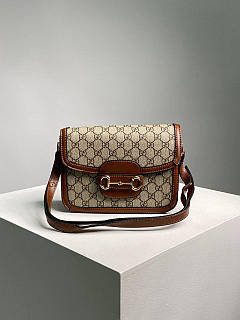 Gucci Horsebit 1955 Large Bag Grey Brown KIS13078 ID 1971553566 1801.80 Prom.ua