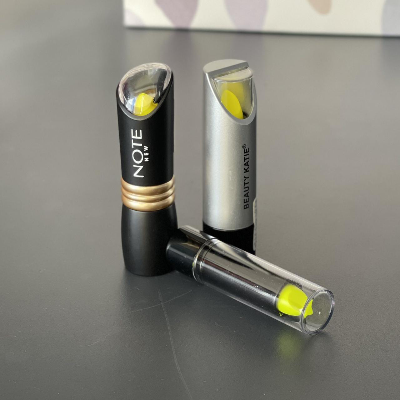 Помада жовта неонова, Хелловін, Неоновая помада на хэллоуин, фото 1