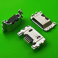 Роз'єм зарядки Sony C6802 Xperia Z Ultra XL39h C6806 C6833, T2 Ultra D5303 D5306 D5322, 5 pin, micro-USB