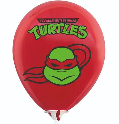 Твоя Забава 12" Латексные шары детские Черепашка 1 красная    Мін.замовлення  5 шт