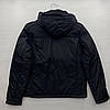 М. L. XL Чоловіча куртка Adidas з капюшоном демісезон осінь/весна чорна (Адідас), фото 9