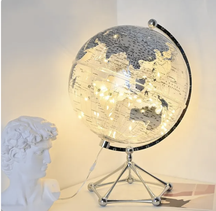 Светодиодный прозрачный глобус Mova, домашний декор - фото 1 - id-p1972035027