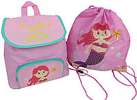 Детский набор рюкзак 14L сумка для обуви для девочки Topmove IAN351540 Nia-mart