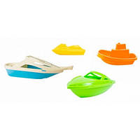 Набір іграшок для купання "Водний транспорт" (4 шт.), у пак. 20*30 см, ТМ Wader (20 шт.)