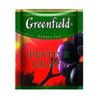 ТМ Greenfield Чай Festive Grape (Виноград) 100*2 г. 10 шт/уп