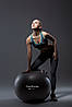 М'яч для фітнесу (фітбол) Power System PS-4013 Ø75 cm PRO Gymball Black, фото 6