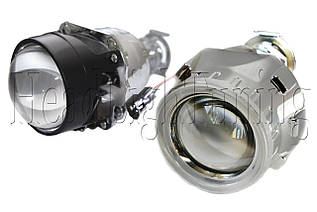 Біксенонові лінзи Infolight Ultimate + 30% LIGHT G5 2,5" (<unk> 64 мм) H1 маски з "ангельськими вічками" CCFL